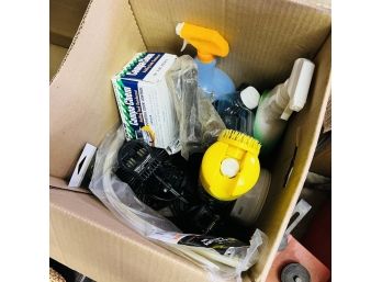 Clip Fan, Zip Ties And Holding Tank Cleaning Supplies (Zone 3)