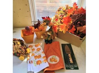 Fall Themed Decorations Lot (Zone 1)