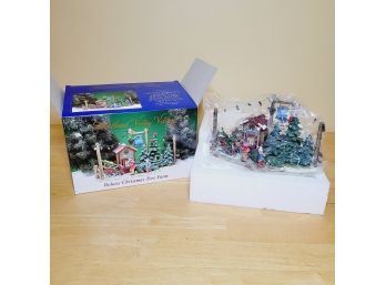 Heartland Valley Village Deluxe Christmas Tree Farm Piece. Never Used!!