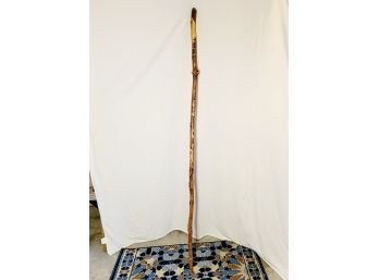Gandalf Size Walking Stick. Smooth Surface. Over 6' Tall