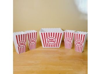 Movie Night Popcorn Tubs