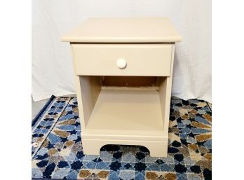 Wooden Nightstand With Drawer. Project Piece.