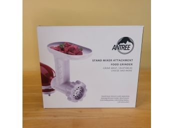 Antree Food Mixer Attachment Food Grinder. Never Used. LikeNew!