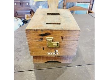 Vintage Kiwi Shoe Polish Box (Porch)