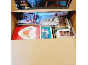 Lot Of Christmas Cards And Other (Porch)
