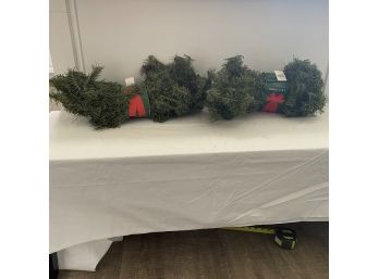 Lot Of Two Unused 9' Garlands