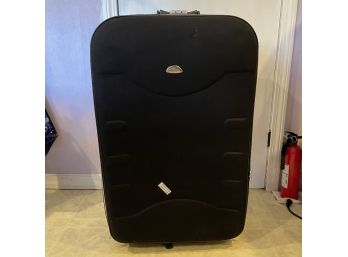 Large Black Wisdom Suitcase In Good Condition