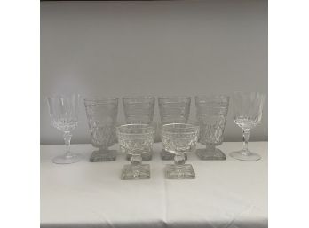 Vintage Cut Glass Assortment - All In Good Condition