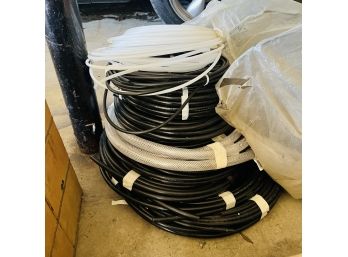 Rolls Of Braided And Non-Braided Vinyl Tubing No. 4 - Some Like New!