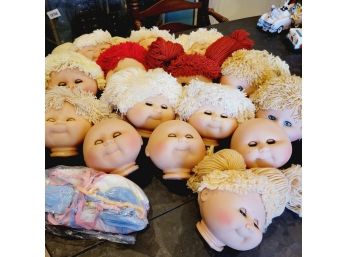 Zephyr Doll Heads - Blonde And Red Hair (Porch)