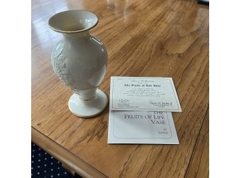 Lenox Vintage Fruits Of Life Vase (Dining Room)