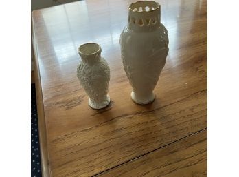 Two Vintage Lenox Vases (Dining Room)