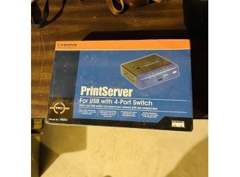 Linksys Printserver - Sealed (Basement)