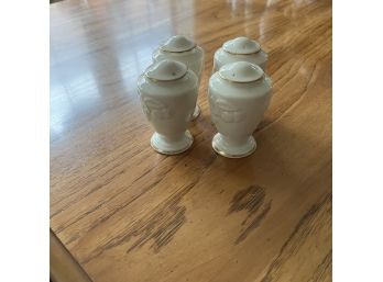 Two Sets Of Lenox Salt & Pepper Shakers (Dining Room)