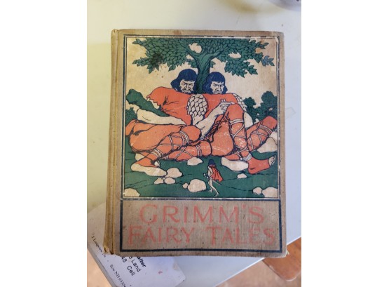 Antique 1898 Grimms Fairy Tales Book ( Room Above Garage)