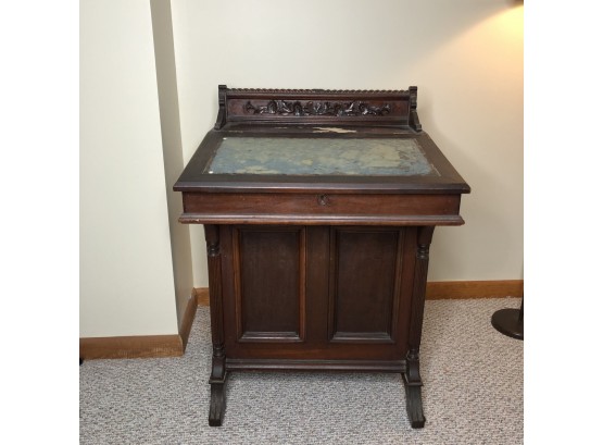 Antique Victorian Davenport Writing Desk (Upstairs)