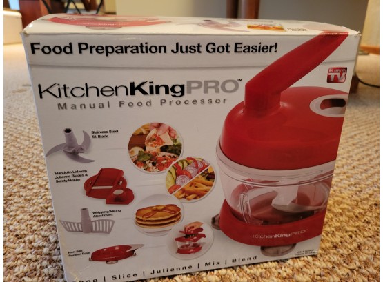 Kitchen King Pro Food Processor (Living Room)