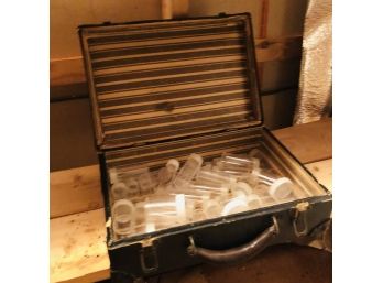 Hard Case With Plastic Vials (Upstairs Attic)