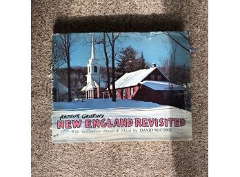 1966 'New England Revisited' By Arthur Griffin Coffee Table Book (Porch)