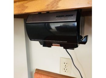 Black & Decker Space Saver Under Cabinet Electric Can Opener (Kitchen)