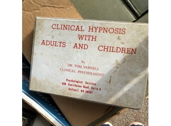 Clinical Hypnosis With Adults And Children Tom Yarnell Cassette Tape Set (Porch)