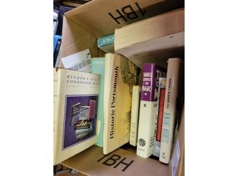 Box Of Random Books. Magic Book, Antique Book, Bible, Etc. (Room Above Garage)