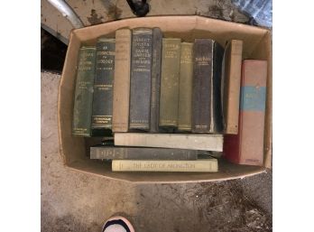 Antique Book Box Lot (Garage)