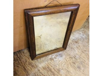 Vintage Wooden Mirror