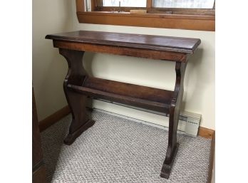 Vintage Table With V-shape Shelf (Upstairs)