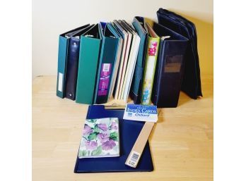Notebooks, Folders And Binders Lot
