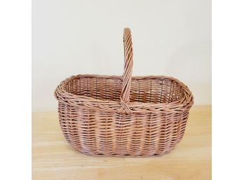 Beautiful Hand Made Basket From Yugoslavia