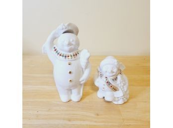 Lenox Snowman From The 1995 China Jewels Collection