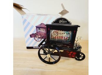 Organ Grinder Music Box With Sound And Motion