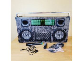 Powerful Monster Bumpboxx With Remote And Microphone
