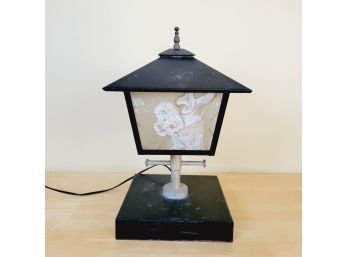 Antique Everbrite Electric Signs Table Lamp