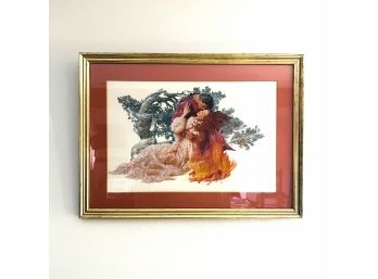 Robert McGinnis Original Signed Art For 'Love Wild And Fair' By Bertrice Small (1978)