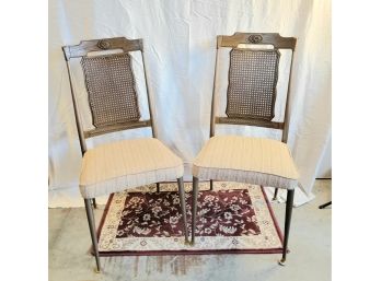 Set Of 2 Vintage Kitchen Chairs