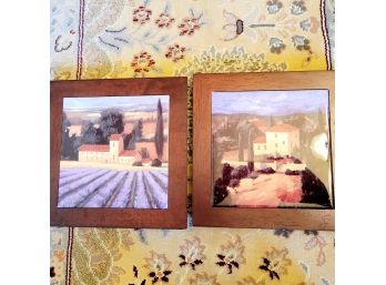 Set Of 2 Country Side Prints (LR)