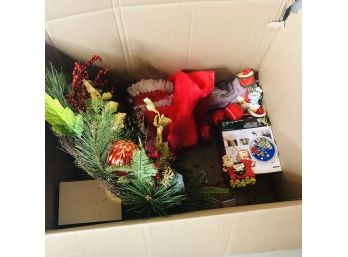 Christmas Decor Box Lot (Basement)