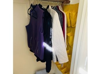 Closet Lot Of Hanging Ladies Clothing (2nd BF)
