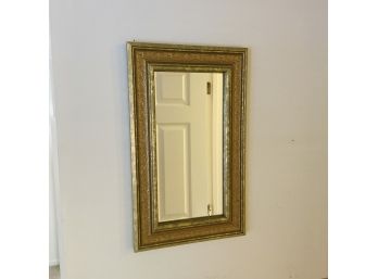 Gold Tone Framed Mirror