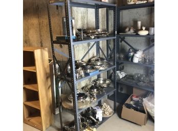1 Shelving Unit - Does Not Include Items On Shelves (#10) (Basement)