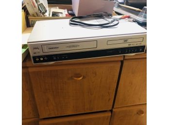 Daewoo Video Cassette Recorder/DVD Player Model DV6T844B (Basement)