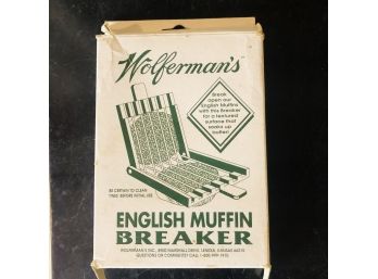 Wolferman's English Muffin Breaker (Basement)