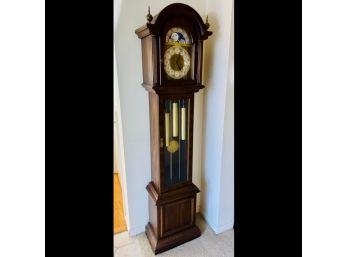 Decorative Grandfather Clock For Parts Or Decoration (hall)