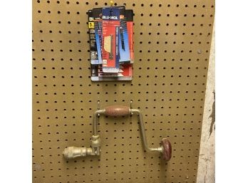 Lot Of Tool And Item On Peg Board (does Mot Include Peg Board Or Pegs - Basement)