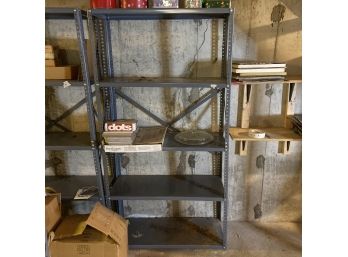 1 Shelving Unit  - Does Not Include Items  On Shelves  (#7) (Basement)