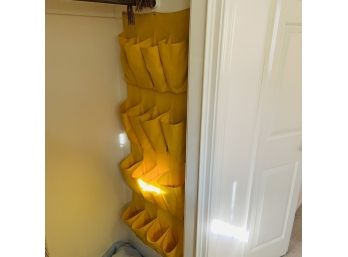 Yellow Hanging Shoe Storage (2nd BR)
