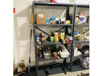 1 Shelving Unit - Does Not Include Items On Shelves (#11) (Garage)