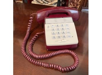 Vintage AT&T Signature Traditional Red Telephone
